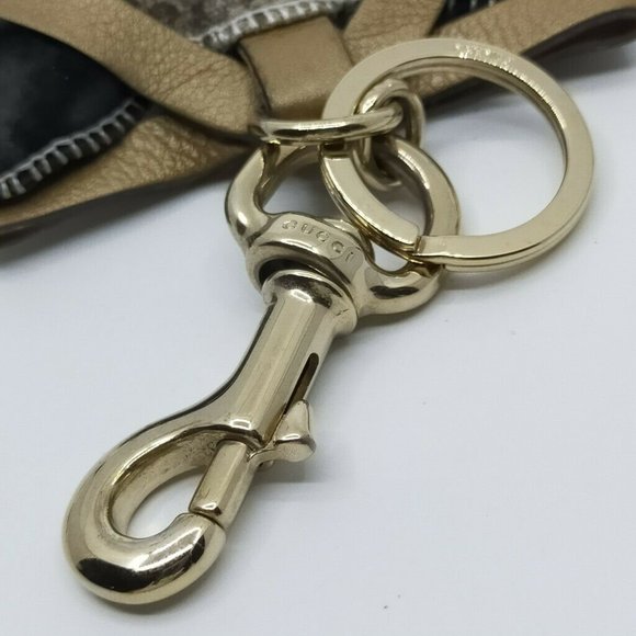 Authentic Gucci Key Ring GG Cat Light Brown - Picture 6 of 8
